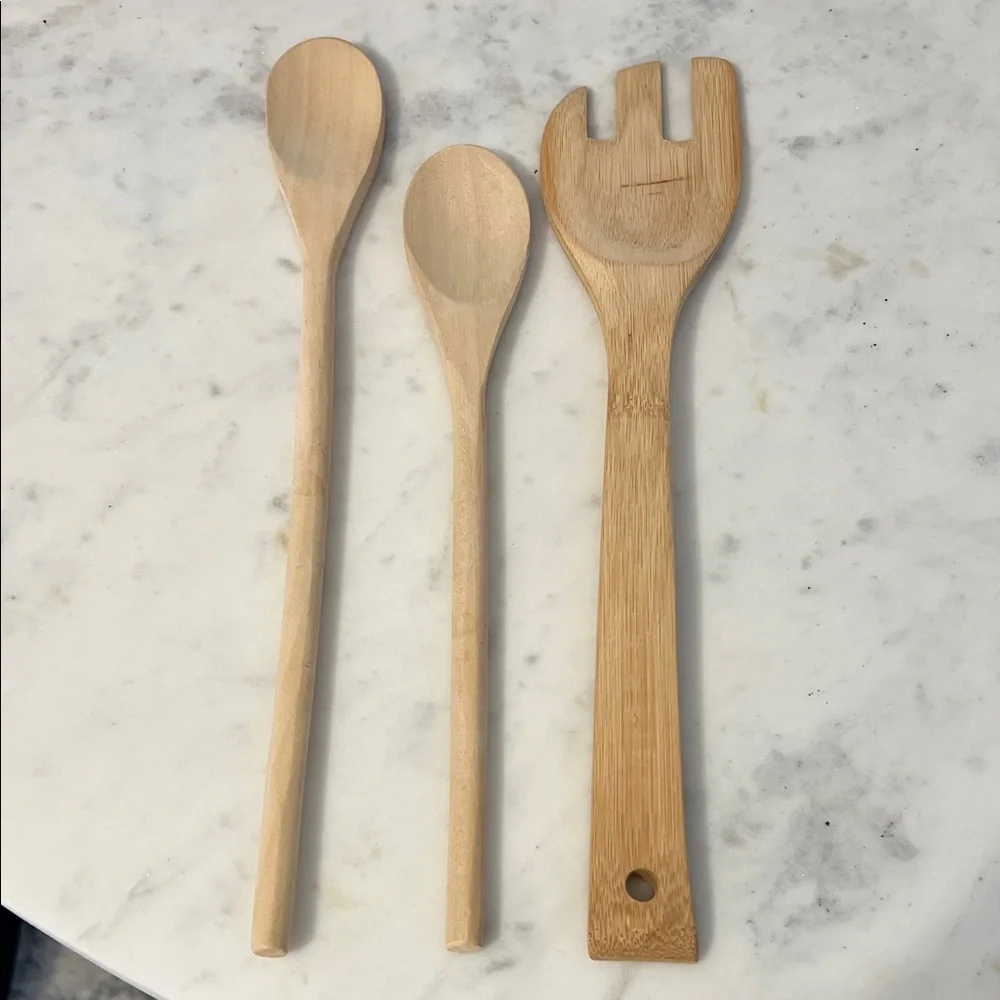 Wooden Kitchen Utensil Set